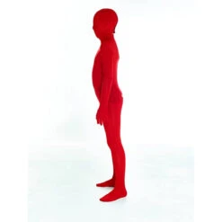 Morphsuit Rosso Bambini -Angels Face Negozio kids red morphsuit 2