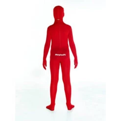 Morphsuit Rosso Bambini -Angels Face Negozio kids red morphsuit 3