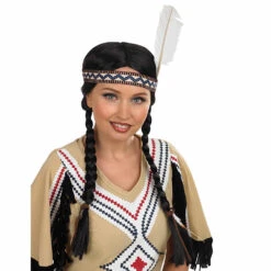 Parrucca Da Indiana Donna -Angels Face Negozio m1 2 8 2863 1