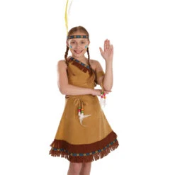 Costume Da Indiana Bambina 11 Costume Da Indiana Bambina -Angels Face Negozio m1 2 9 2968 1