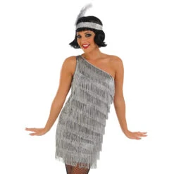 Vestito Charleston Argentato Donna 7 Vestito Charleston Argentato Donna -Angels Face Negozio m1 3 6 3621 1