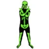 Costume Scheletro Fosforescente Bambini -Angels Face Negozio m1 g l glow skeleton kids morphsuit 1