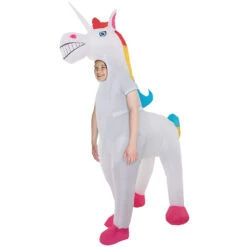 Costume Gonfiabile Unicorno Bambino 11 Costume Gonfiabile Unicorno Bambino -Angels Face Negozio m1 k i kids giant unicorn inflatable