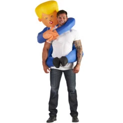 Inflatable Former President Hugger Mugger Costume -Angels Face Negozio m1 m c mchmpr 1