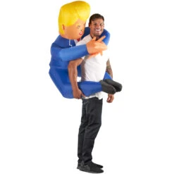Inflatable Former President Hugger Mugger Costume -Angels Face Negozio m1 m c mchmpr 2