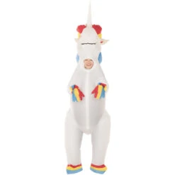 Kids Prancing Unicorn Inflatable Costume 5 Kids Prancing Unicorn Inflatable Costume -Angels Face Negozio m1 m c mcksgipcwu front 3 1