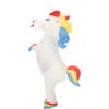 Kids Prancing Unicorn Inflatable Costume -Angels Face Negozio m1 m c mcksgipcwu side 1 1