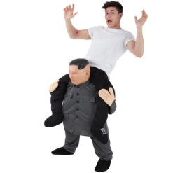 Costume Dittatore Coreano A Cavalluccio Adulto 10 Costume Dittatore Coreano A Cavalluccio Adulto -Angels Face Negozio m1 m c mcpbkj cut5 45