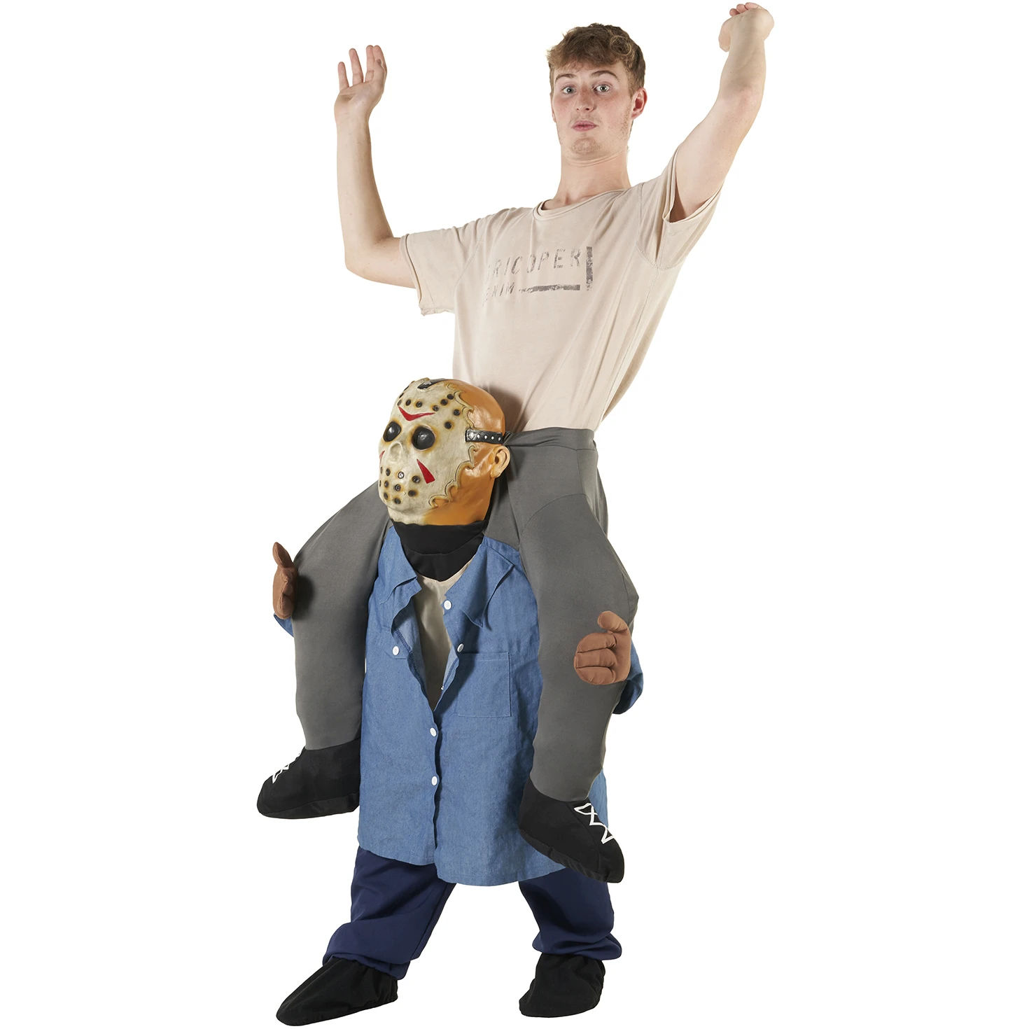 Costume Jason A Cavalluccio Adulto 3 Costume Jason A Cavalluccio Adulto - immagine 2