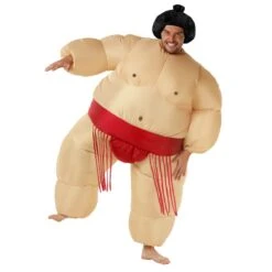 Costume Gonfiabile Da Lottatore Di Sumo Per Uomo