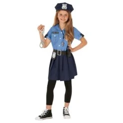 Costume Da Poliziotta Blu Per Ragazze 23 Costume Da Poliziotta Blu Per Ragazze -Angels Face Negozio mckbp kids police blue