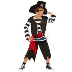 Costume Di Base Da Marinaio Pirata Per Bambini