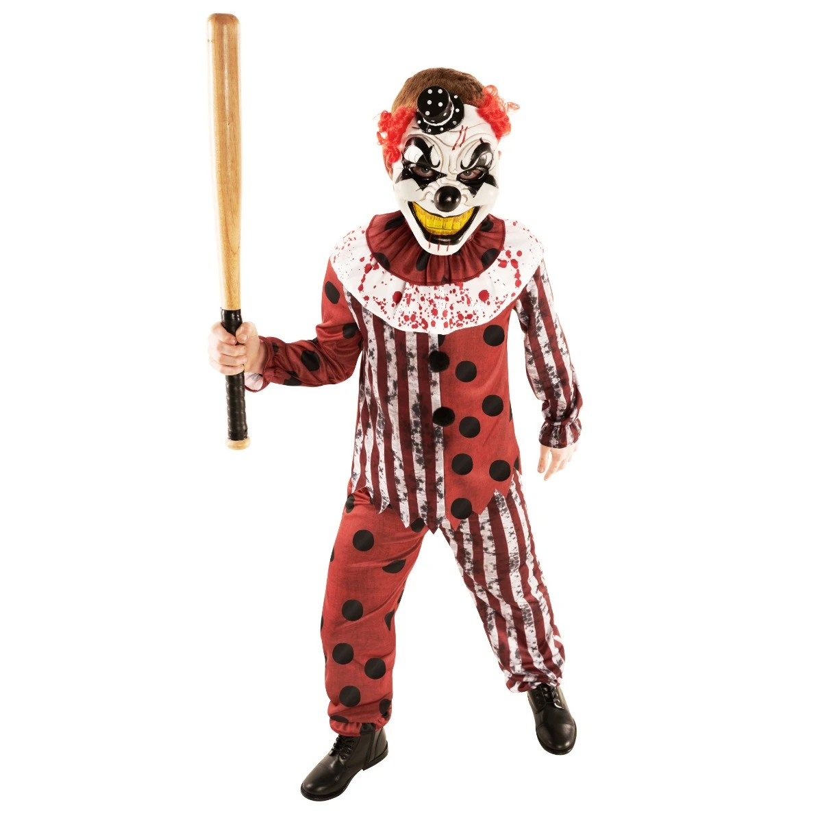 Costume Da Clown Terriente Per Bambini 7 Costume Da Clown Terriente Per Bambini - immagine 5
