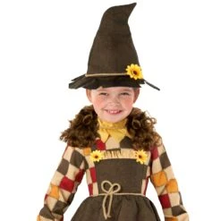 Spaventoso Spaventapasseri Per Bambini Piccoli -Angels Face Negozio mckdss sunflower scarecrow toddler 04