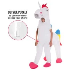 Costume Gonfiabile Unicorno Bambino 10 Costume Gonfiabile Unicorno Bambino -Angels Face Negozio mckgiun min