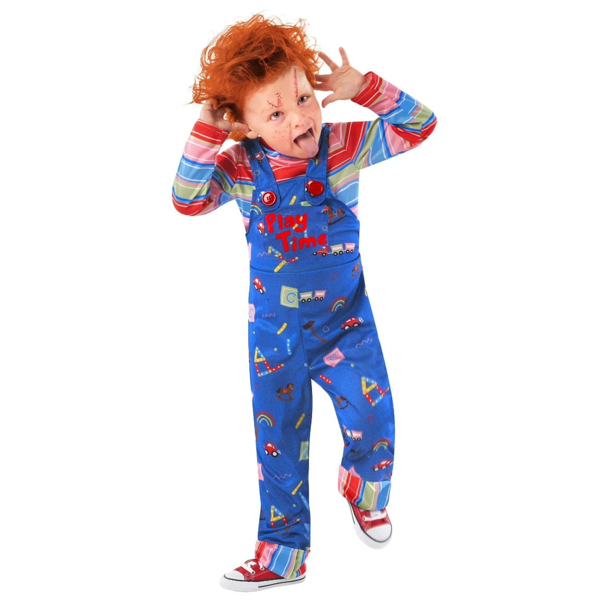 Costume Da Bambola Del Cinema Malvagio Per Bambini 3 Costume Da Bambola Del Cinema Malvagio Per Bambini