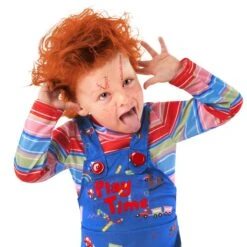 Costume Da Bambola Del Cinema Malvagio Per Bambini 16 Costume Da Bambola Del Cinema Malvagio Per Bambini -Angels Face Negozio mckgkd playtime killer doll 4