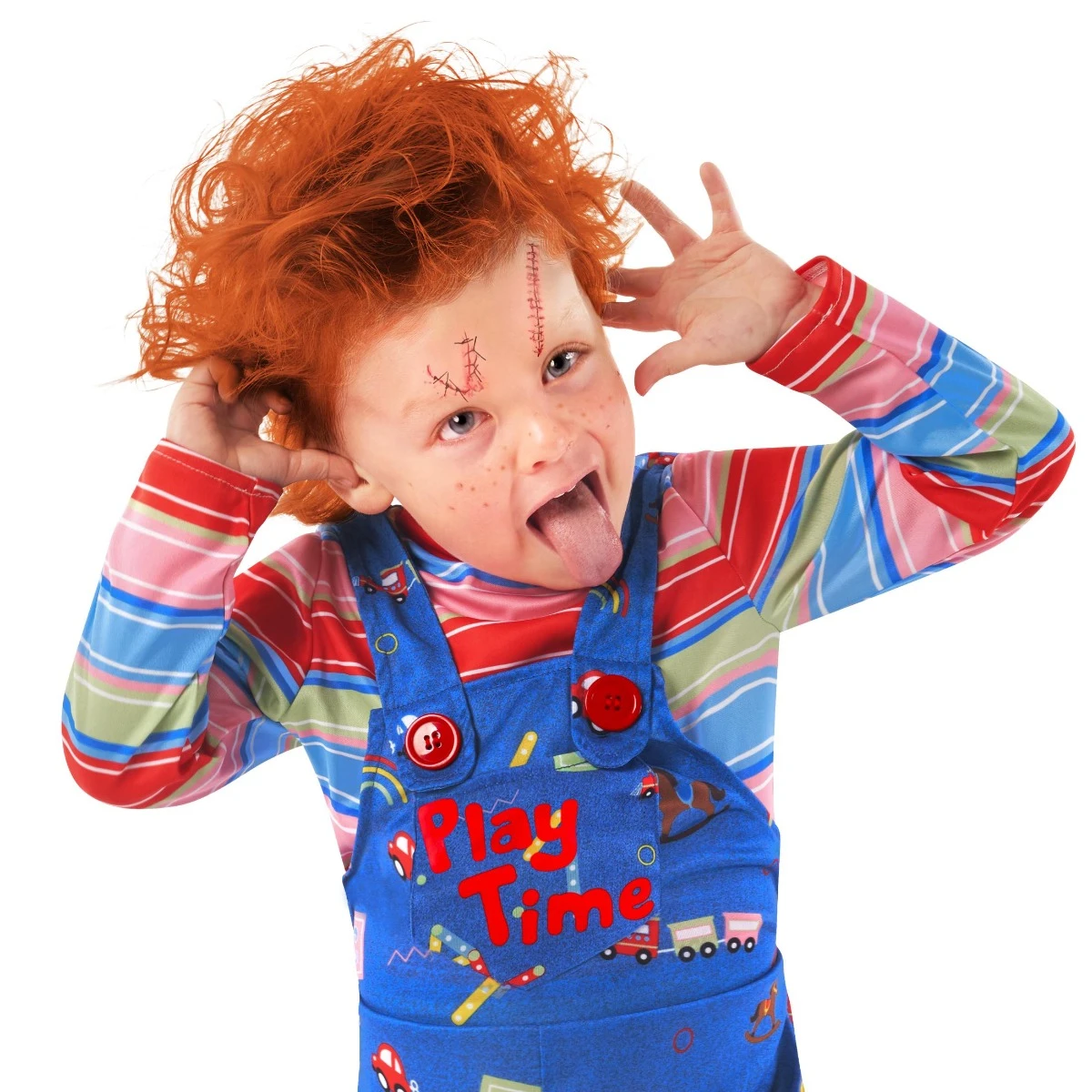 Costume Da Bambola Del Cinema Malvagio Per Bambini 8 Costume Da Bambola Del Cinema Malvagio Per Bambini - immagine 6