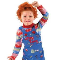 Costume Da Bambola Del Cinema Malvagio Per Bambini 17 Costume Da Bambola Del Cinema Malvagio Per Bambini -Angels Face Negozio mckgkd playtime killer doll 7