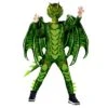 Costume Da Drago Per Bambini Verde
