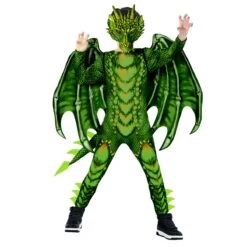 Costume Da Drago Per Bambini Verde