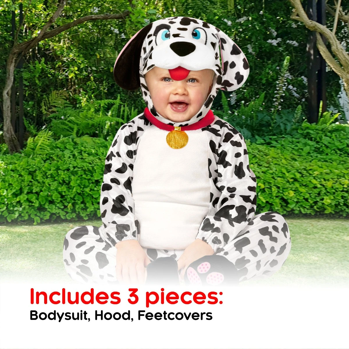 Costume Da Cucciolo Di Dalmata Per Bambino 4 Costume Da Cucciolo Di Dalmata Per Bambino - immagine 2