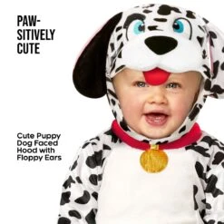 Costume Da Cucciolo Di Dalmata Per Bambino 20 Costume Da Cucciolo Di Dalmata Per Bambino -Angels Face Negozio mckodp dalmatian puppy onesie kids 07