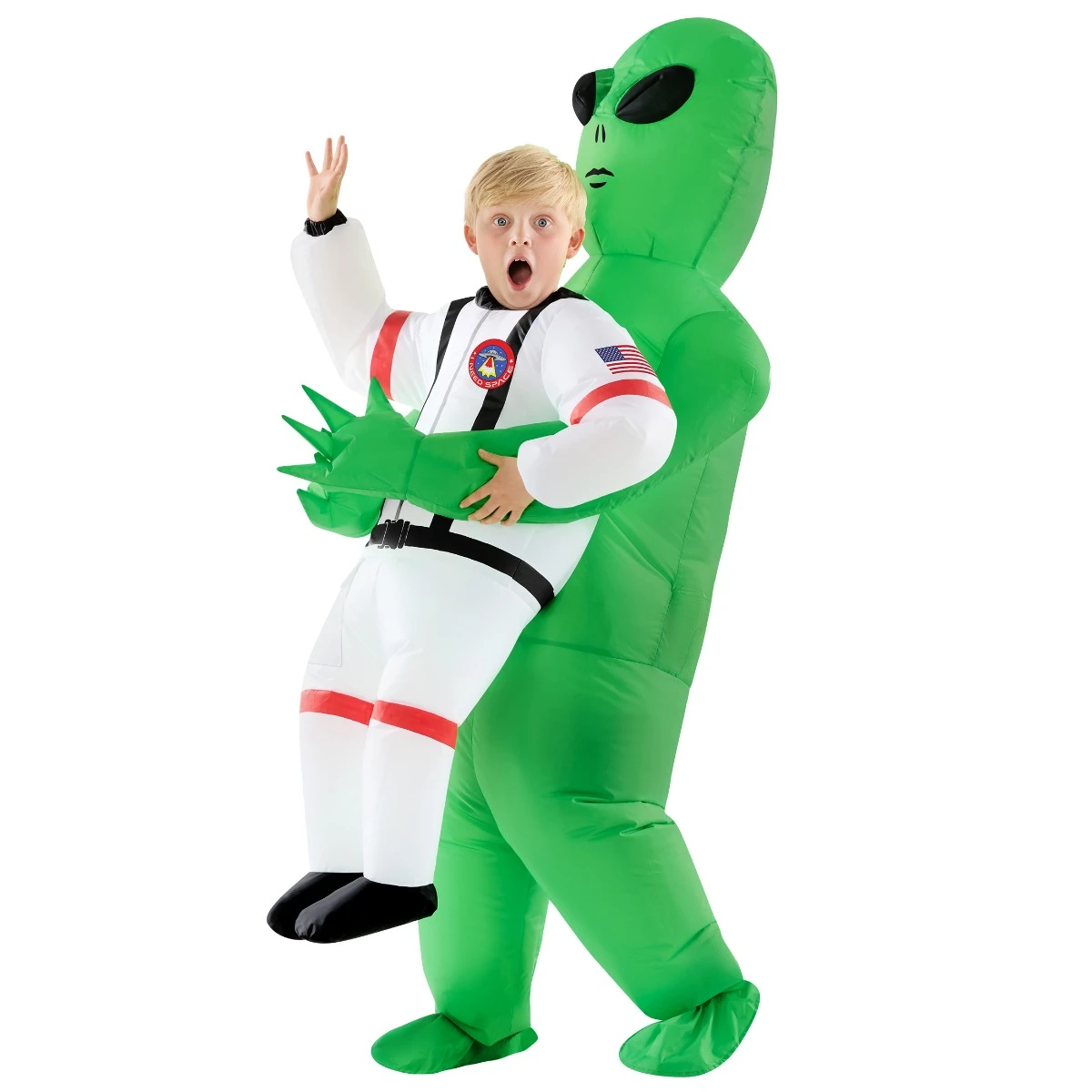 Costume Da Alieno Gonfiabile Con Astronauta Per Bambini 8 Costume Da Alieno Gonfiabile Con Astronauta Per Bambini - immagine 6
