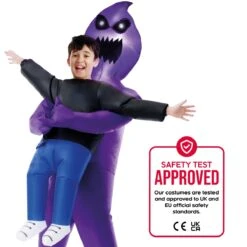 Kids Light Up Ghoul Pick Me Up Inflatable Costume 13 Kids Light Up Ghoul Pick Me Up Inflatable Costume -Angels Face Negozio mckpigh light up ghoul pick me up kids feature 3