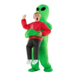 Costume Da Alieno Gonfiabile Per Bambini Rosso 20 Costume Da Alieno Gonfiabile Per Bambini Rosso -Angels Face Negozio mckpira red abductee alien pmu kids 03