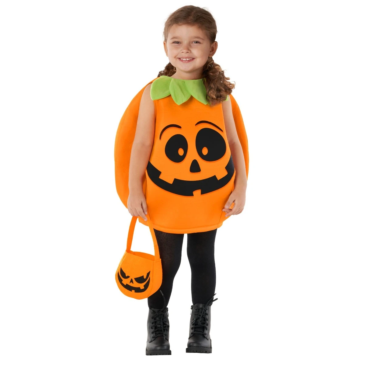 Kids Round Pumpkin Costume 7 Kids Round Pumpkin Costume - immagine 5