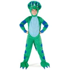 Costume Dinosauro Triceratopo Bambino -Angels Face Negozio mcktt triceratops kids amazon 03 min
