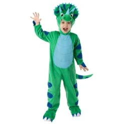 Costume Dinosauro Triceratopo Bambino -Angels Face Negozio mcktt triceratops kids amazon 04 min