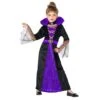 Kids Vampiress Costume Purple 1 Kids Vampiress Costume Purple -Angels Face Negozio mckvpp vampiress purple kids 1