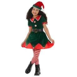 Costume Della Squadra Verde Per Bambini -Angels Face Negozio mckweg workshop elf dress kids 2 1