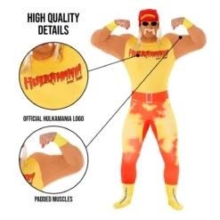 Costume Da Lottatore Hulk Hogan Per Gli Uomini -Angels Face Negozio mclhh wwe hulk hogan feature 02 min