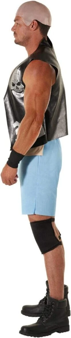 Costume Stone Cold Steve Austin Adulto 10 Costume Stone Cold Steve Austin Adulto -Angels Face Negozio mclscsa 03