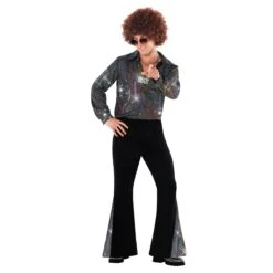 Costume Da Disco Per Uomini -Angels Face Negozio mcmddc disco dude costume adult 8