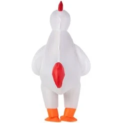 Costume Da Pollo Gigante Gonfiabile Per Uomo -Angels Face Negozio mcmgick giant inflatable chicken adult 04