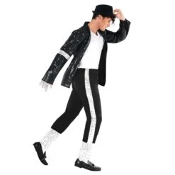 Re Del Pop Costume Per Uomini -Angels Face Negozio mcmkp 02