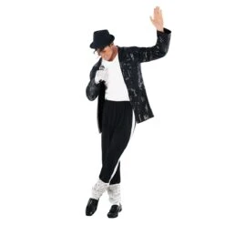 Re Del Pop Costume Per Uomini -Angels Face Negozio mcmkp 04