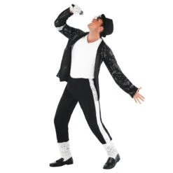 Re Del Pop Costume Per Uomini -Angels Face Negozio mcmkp 05