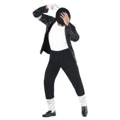 Re Del Pop Costume Per Uomini -Angels Face Negozio mcmkp 06