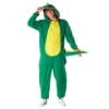 Mens Green Dinosaur Onesie Costume -Angels Face Negozio mcmod green dino onesie lead