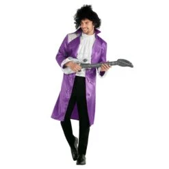 Costume Da Principe Viola Della Musica Pop Anni '80 Da Uomo -Angels Face Negozio mcmppp purple prince of pop 4
