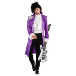 Costume Da Principe Viola Della Musica Pop Anni '80 Da Uomo -Angels Face Negozio mcmppp purple prince of pop 5