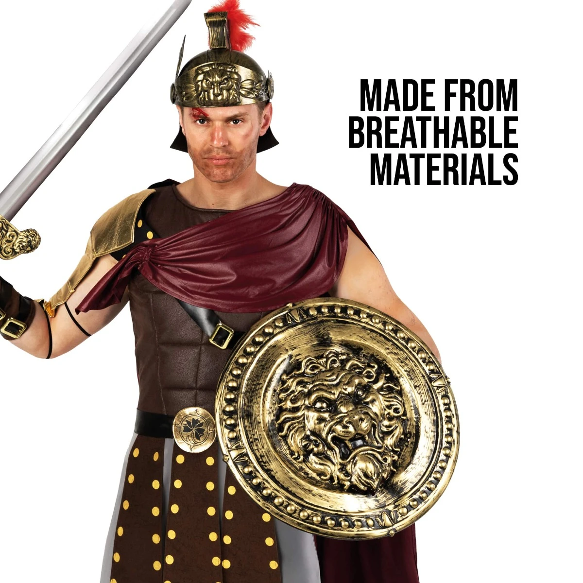 Costume Gladiatore Uomo 5 Costume Gladiatore Uomo - immagine 3