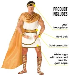 Costume Di Dio Romano Per Gli Uomini -Angels Face Negozio mcmrgg 05