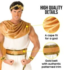 Costume Di Dio Romano Per Gli Uomini -Angels Face Negozio mcmrgg 06