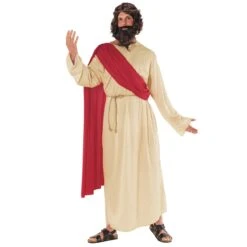Costume Di Gesù Per Gli Uomini 15 Costume Di Gesù Per Gli Uomini -Angels Face Negozio mcmrj jesus red mens 02
